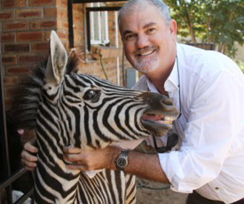 Dr Clay Wilson Founder/Director Chobe Wildlife Rescue